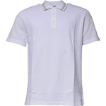 Versace White Viscose Collared Men Polo Short Sleeves T-shirt TSH87198-50