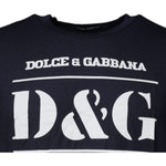 Dolce & Gabbana Blue D&G King Of Love Cotton Crew Neck T-shirt TSH87539-50