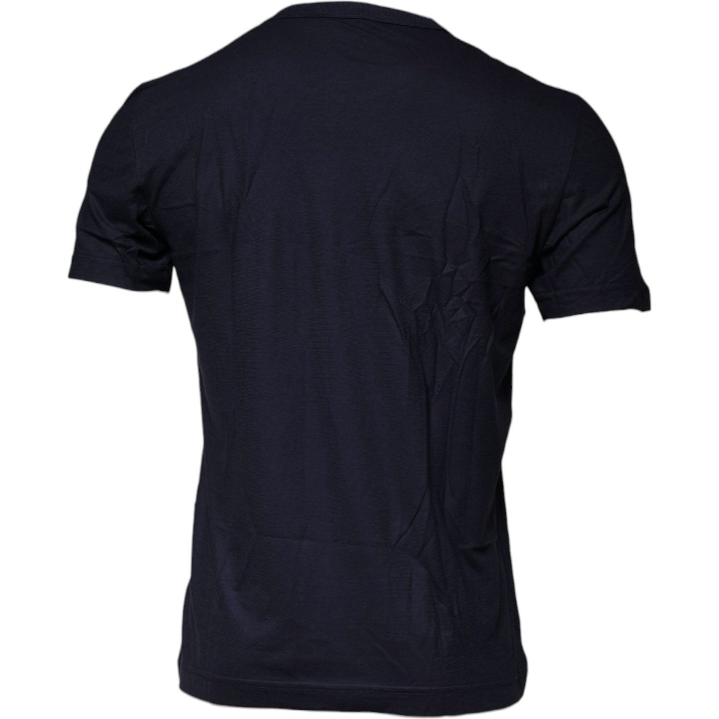 Dolce & Gabbana Blue D&G King Of Love Cotton Crew Neck T-shirt TSH87539-50