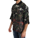 Dolce & Gabbana Black Volcano Sicily Short Sleeve T-Shirt TSH2285-4