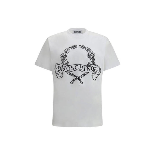 Moschino Logoed T-Shirt 1728,72470364320,Clothing,M,Men,Men - Clothing,Moschino,New with tags,T-Shirts - Men - Clothing,White MO-251ZZA072202411001-M