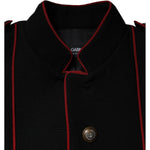 Dolce & Gabbana Black Single Breasted Trench Coat Jacket JKT4195-38