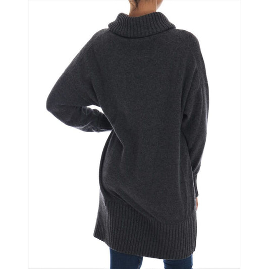 Dolce & Gabbana Fairy Tale Crystal Gray Cashmere Sweater TSH1902-1