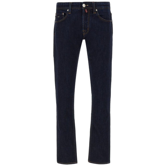 Tramarossa Blue Cotton Jeans Denim