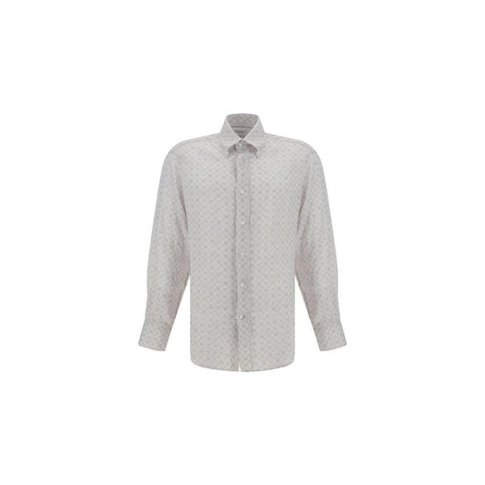 Brunello Cucinelli Linen Shirt BR-MM6901716C008-L