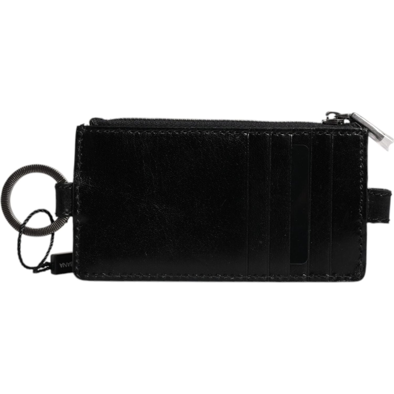 Front view with bag zipped and handles upright.