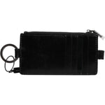 Dolce & Gabbana Black Horse Leather Lanyard Logo Card Holder Wallet BAG4201