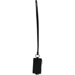 Dolce & Gabbana Black Horse Leather Lanyard Logo Card Holder Wallet BAG4201