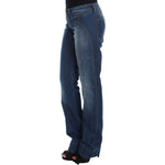 Cavalli Chic Boot Cut Blue Wash Denim Cavalli Dark Slate Gray