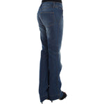 Cavalli Chic Boot Cut Blue Wash Denim Cavalli Dark Slate Gray