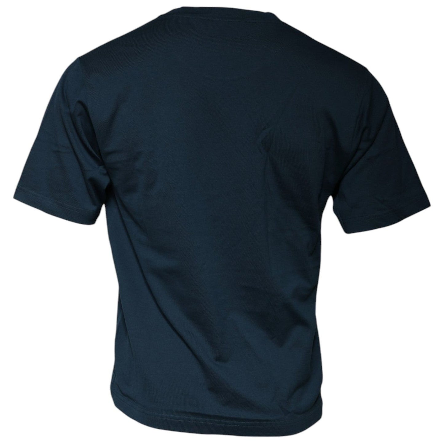 Dolce & Gabbana Blue Logo Crew Neck Short Sleeves T-shirt TSH86758-44