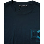 Dolce & Gabbana Blue Logo Crew Neck Short Sleeves T-shirt TSH86758-44
