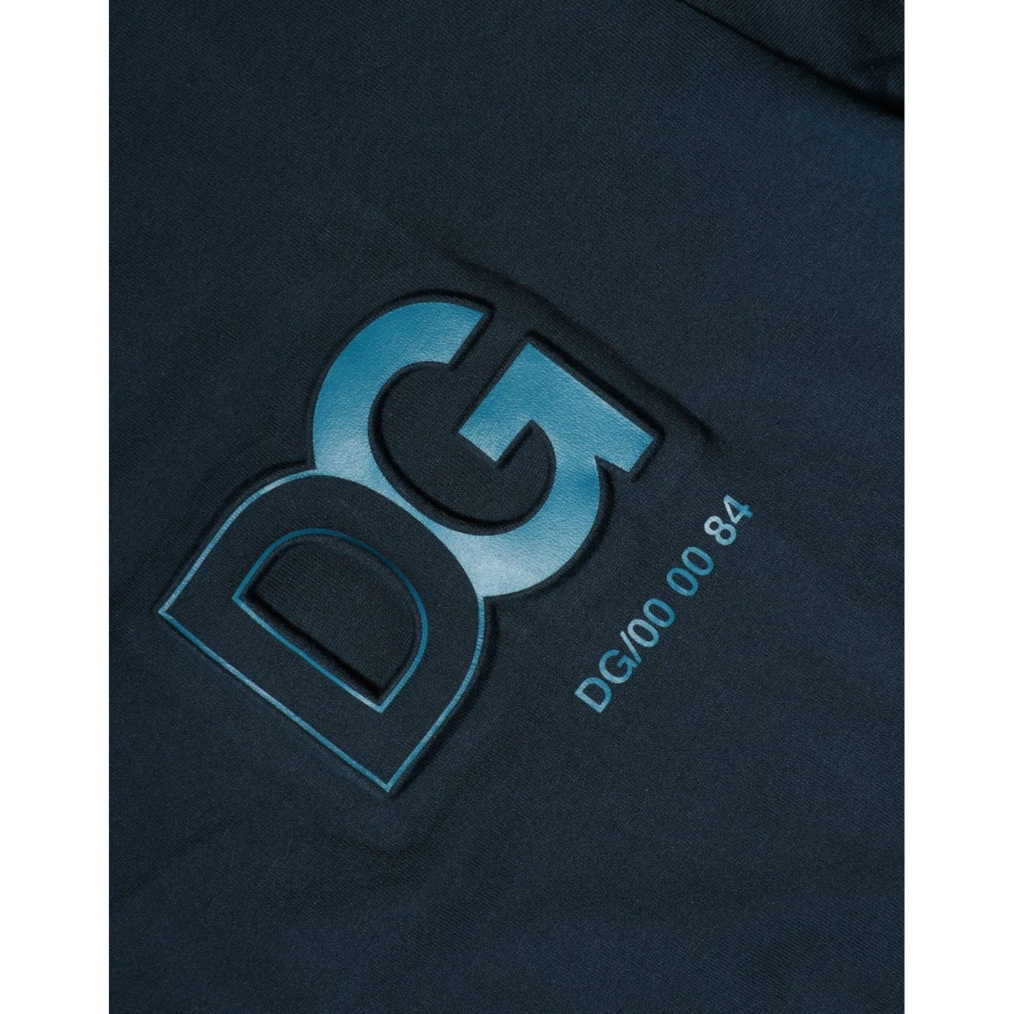 Dolce & Gabbana Blue Logo Crew Neck Short Sleeves T-shirt TSH86758-44