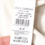 Dolce & Gabbana Off White Cotton Sleeveless Round Neck Tank T-shirt TSH87501-46