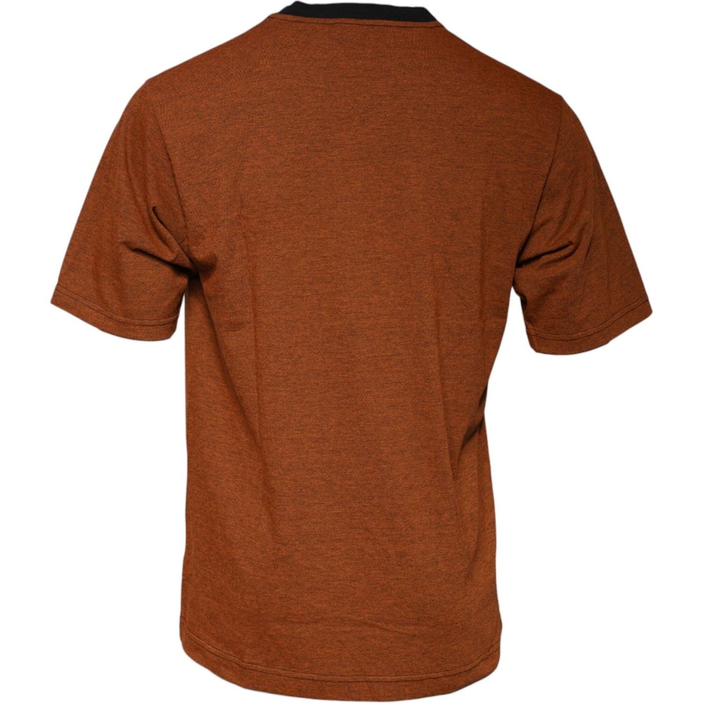 Dolce & Gabbana Brown DG Logo Polyester Crew Neck T-shirt TSH87541-44