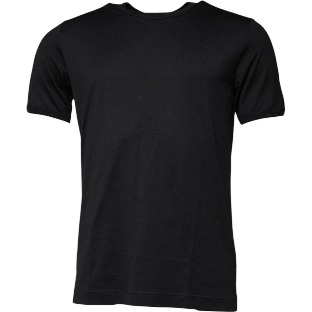 Dolce & Gabbana Blue Crown Crew Neck Short Sleeves T-shirt TSH87651-44