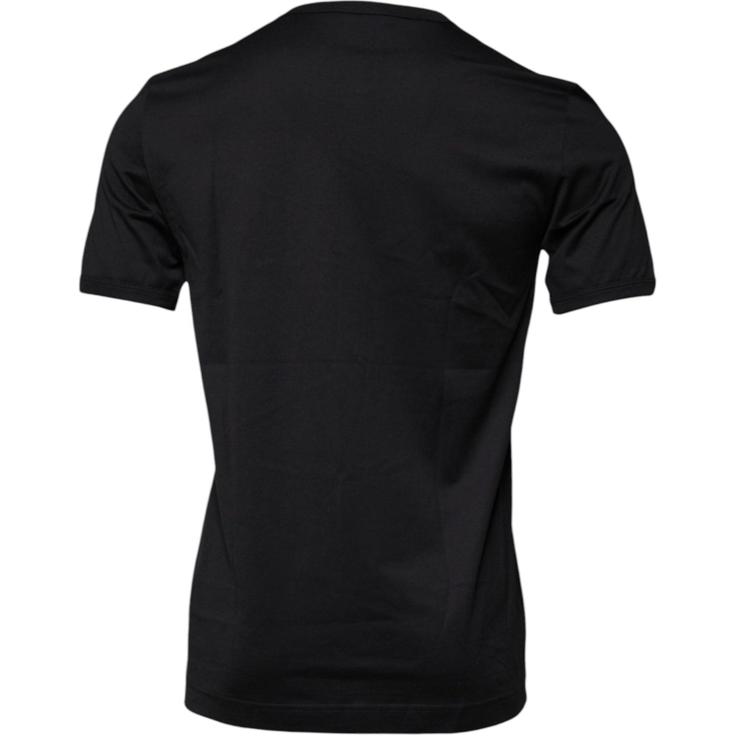 Dolce & Gabbana Blue Crown Crew Neck Short Sleeves T-shirt TSH87651-44