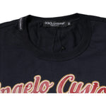 Dolce & Gabbana Blue Cotton Angel Print Short Sleeves T-shirt TSH87669-50
