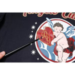 Dolce & Gabbana Blue Cotton Angel Print Short Sleeves T-shirt TSH87669-50