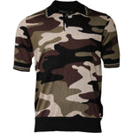 Dolce & Gabbana Multicolor Camouflage Collared Polo T-shirt TSH87705-46