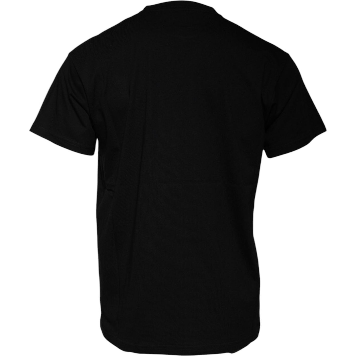 Balenciaga Black Cotton Logo Print Crew Neck Short Sleeves T-shirt TSH878473-xs