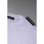 Balenciaga White Logo Cotton Jersey Crew Neck Short Sleeves T-shirt TSH878480-M
