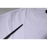 Balenciaga White Logo Cotton Jersey Crew Neck Short Sleeves T-shirt TSH878481-xl