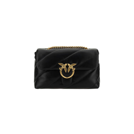 PINKO Love Classic Shoulder Bag 1728,72470364320,Bags,Black,New with tags,PINKO,Shoulder Bags - Women - Bags,Women,Women - Bags PI100038A0F2Z99QBB
