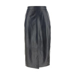 Arma Leather Arkina Skirt AR-003L24601602BLACK-IT38 | S