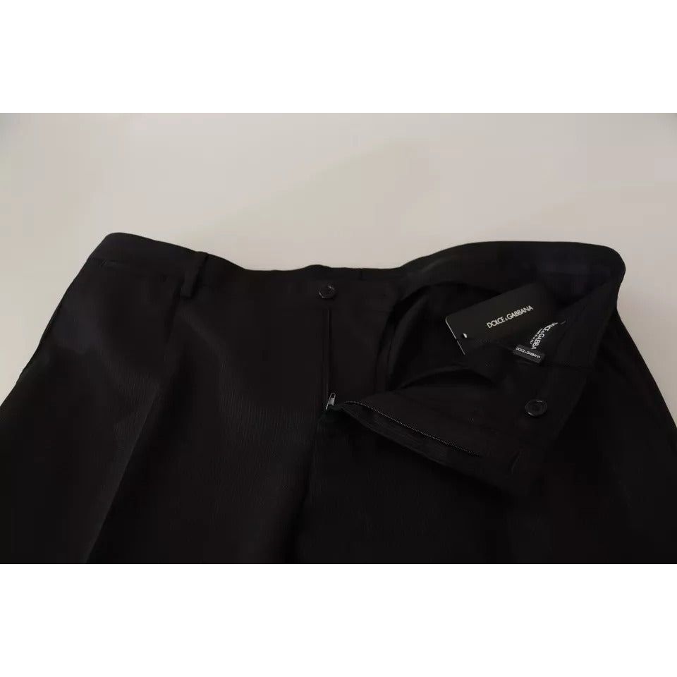 Dolce & Gabbana Black Dress Formal Skinny Pants PAN71939-54