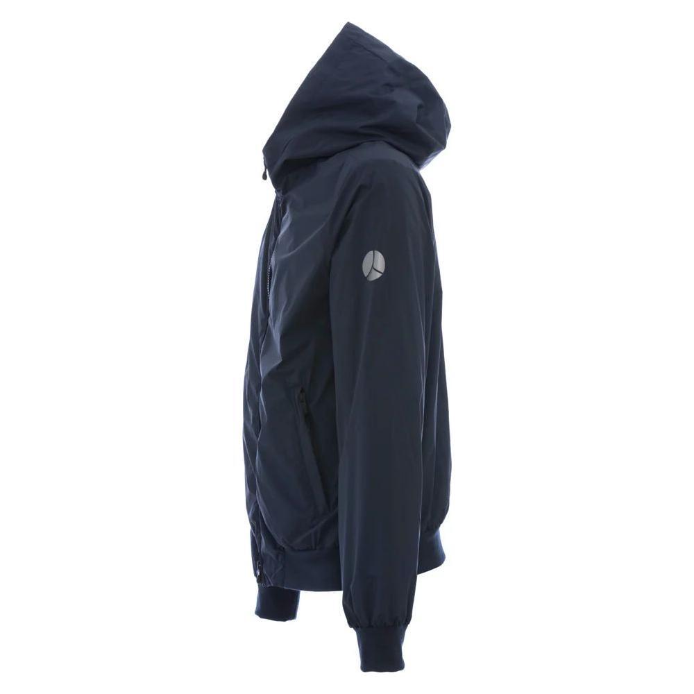 People Of Shibuya Blue Polyester Jacket PE-14522-IT54 | XXL