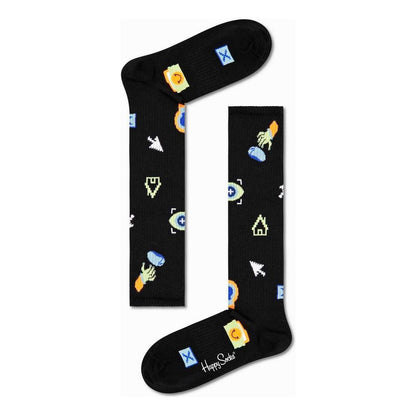 Happy Socks Black Cotton Sock