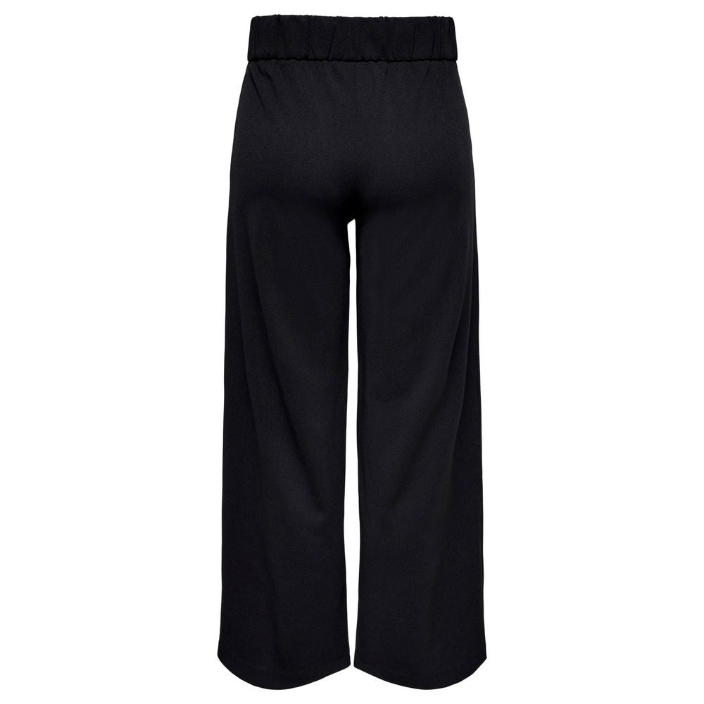 Jacqueline De Yong Black Polyester Pant JA-7869300009-XL/30