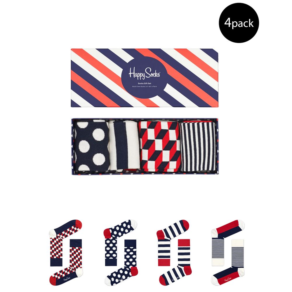 Happy Socks Blue Cotton Socks
