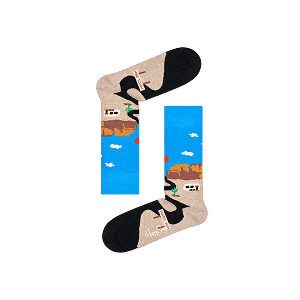 Happy Socks Blue Cotton Socks