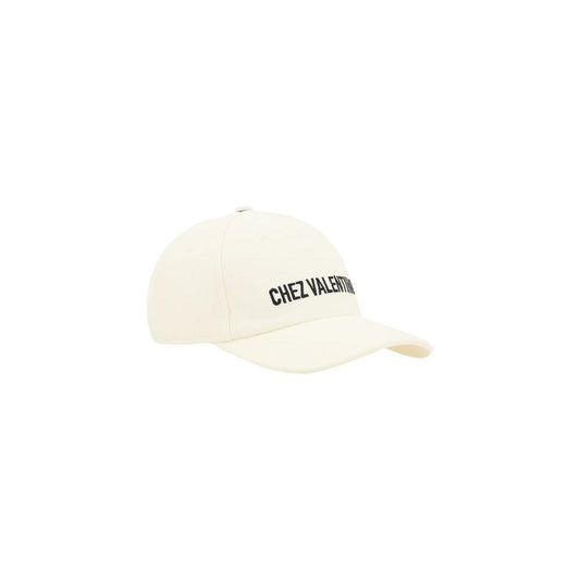 Valentino Garavani Chez Valentino Baseball Hat 1728,57 cm|S,72470364320,Accessories,Cream,Hats & Caps - Men - Accessories,Men,Men - Accessories,New with tags,Valentino Garavani VA-6Y2HDA41FVH0AN-57 CM|S