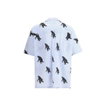 Moschino Printed short sleeve Shirt 1728,72470364320,Clothing,Light Blue,M,Men,Men - Clothing,Moschino,New with tags,Shirts - Men - Clothing MO-251ZZA022602581303-M