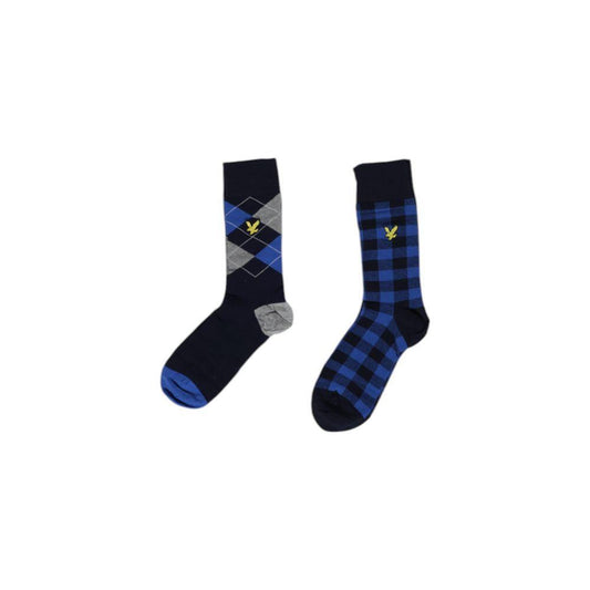 Lyle & Scott Blue Cotton Boxer LY-15820200126-IT46 | M