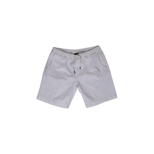 Refrigiwear White Cotton Bermuda RE-15823900008-W40