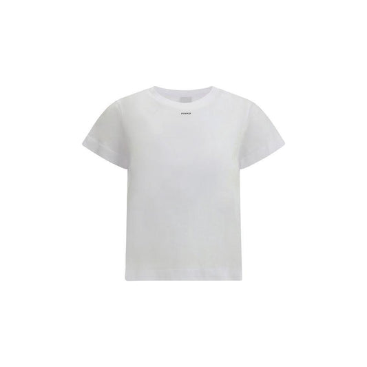 PINKO Logo T-shirt 1728,72470364320,Clothing,New with tags,PINKO,S,Tops & T-Shirts - Women - Clothing,White,Women,Women - Clothing,XS PI-100373A228Z04-S