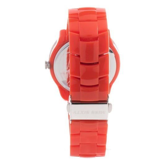 Miss Sixty Red Polyethylene Watch 1728,67434610848,Miss Sixty,New with tags,Red,Watches,Watches for Women - Watches,Women MSR0753122501AC