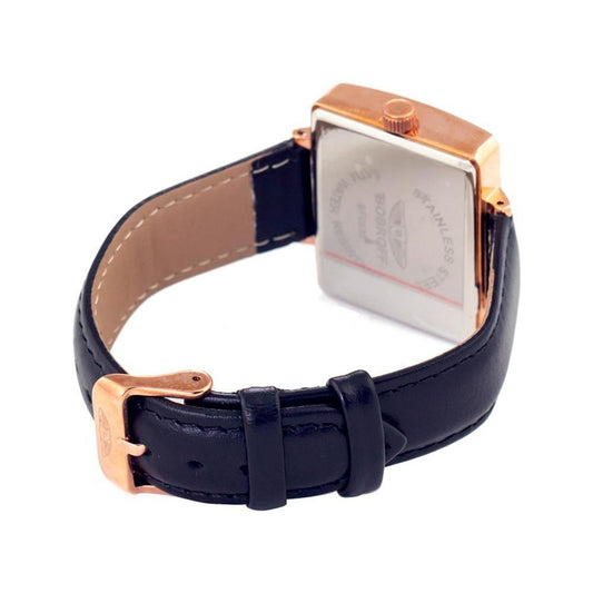 Bobroff Black Leather Watch 1728,67434610848,Black,Bobroff,New with tags,Watches,Watches for Women - Watches,Women BOBF0035S014AC