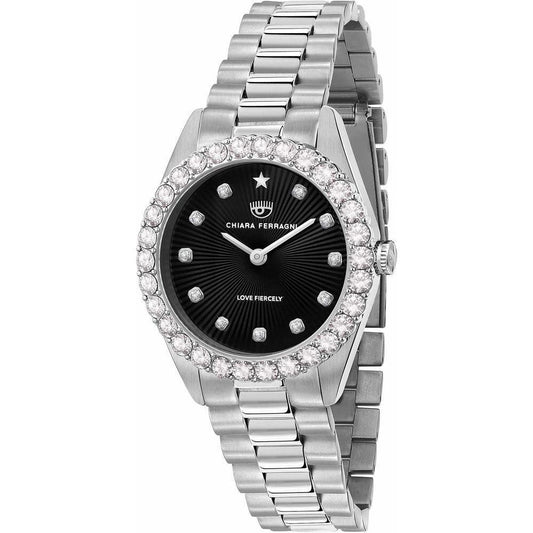 Chiara Ferragni Silver Stainless Steel Watch 1728,67434610848,Chiara Ferragni,New with tags,Silver,Watches,Watches for Women - Watches,Women CFR1953100510AC
