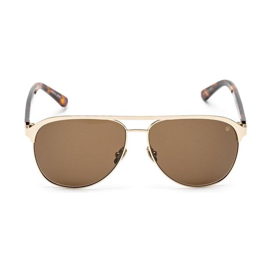 Belstaff Gold Haircalf Sunglasses