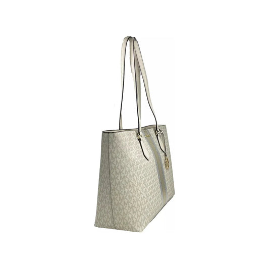 Michael Kors Sheila Large Tote Purse Bag Pale Gold 82038