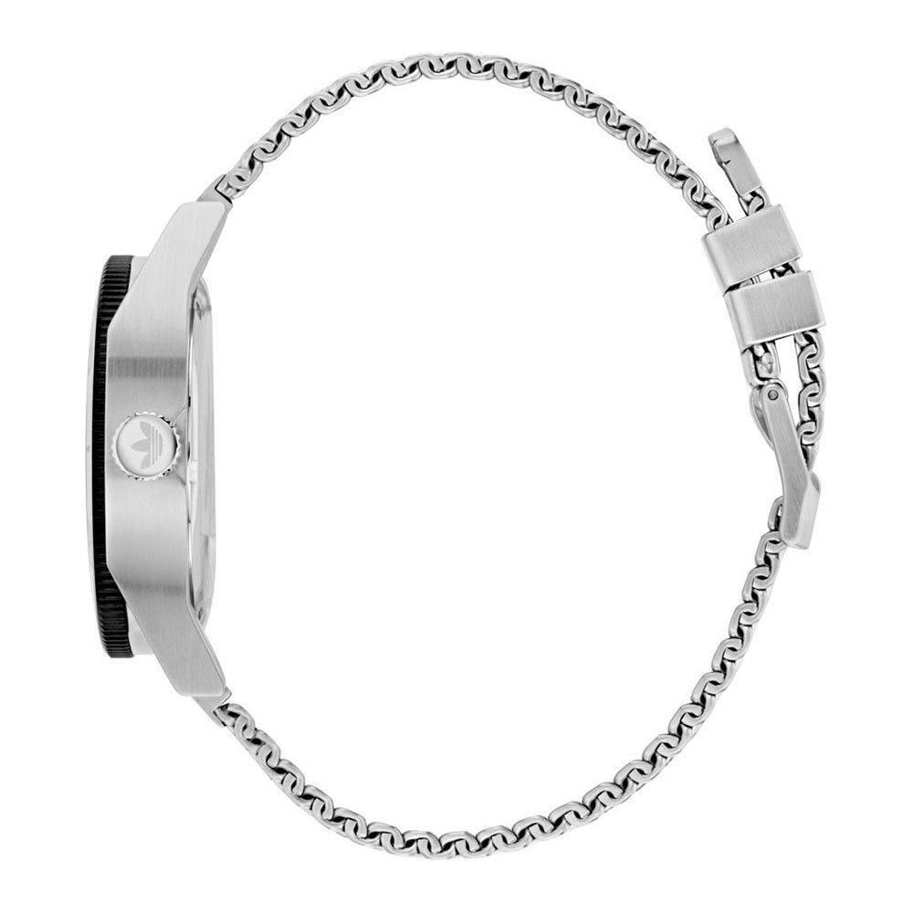 Adidas Gray Stainless Steel Dress Watch