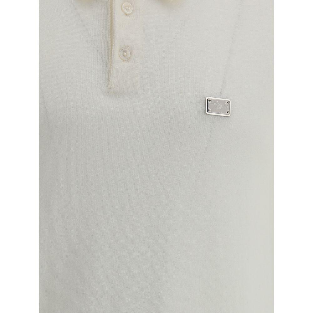 Dolce & Gabbana Logoed Polo Shirt DO-GXZ02TJBCE9W0111-IT50 | L