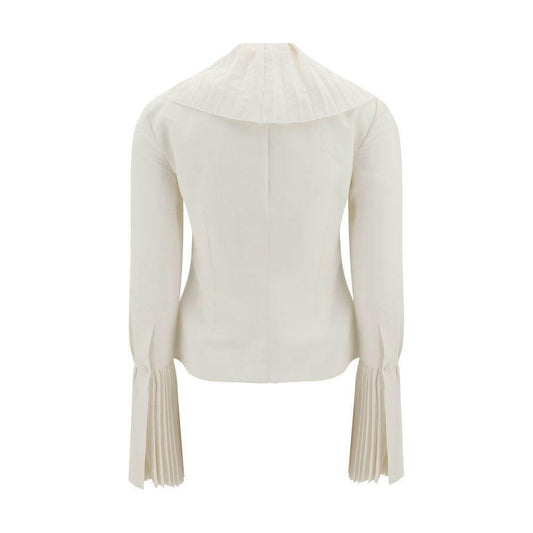 Alexander McQueen Ruffled Shirt AL-818373QEAF29015-IT42 | L