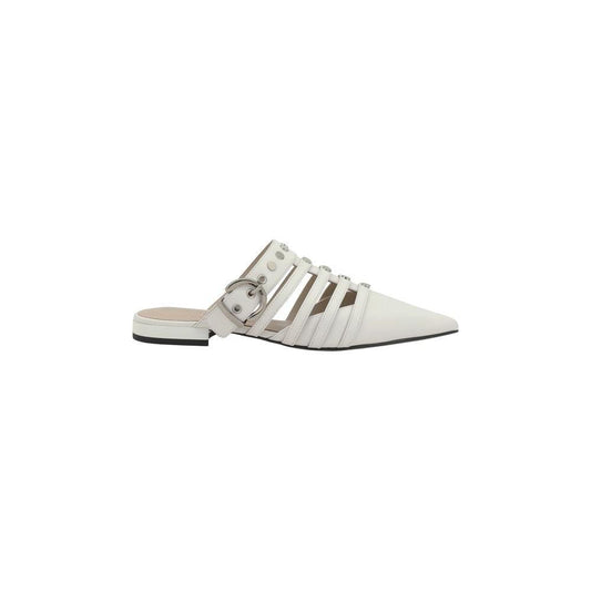 PINKO Gianira 17 Mules 1728,72470364320,EU36/US6,EU37/US7,EU38/US8,EU39/US9,EU40/US10,New with tags,PINKO,Shoes,White,Women,Women - Shoes PI-SD0267P003Z12MILK-EU38/US8