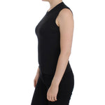 Dolce & Gabbana Black Sleeveless Crewneck Vest Pullover SIG13359-2